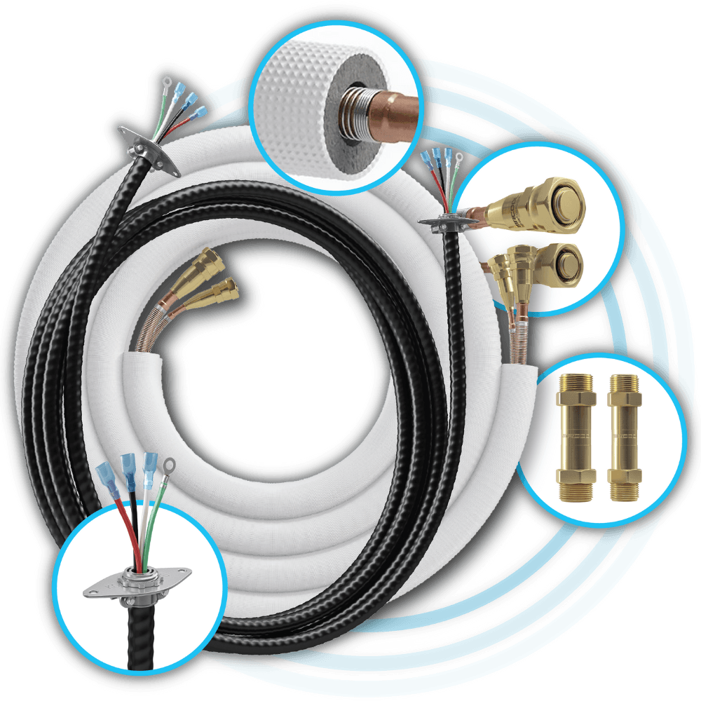 MRCOOL DIY Ceiling Cassette System - 36K BTU 3-Ton 2-Zone (18K + 18K) Ductless AC and Heat Pump