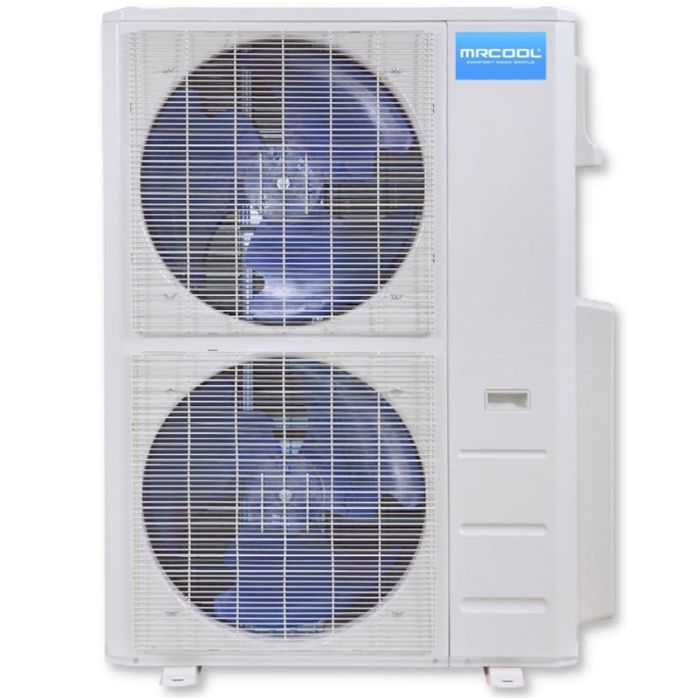 MRCOOL DIY Ceiling Cassette System - 48K BTU 4-Ton 4-Zone (9K + 9K + 18K + 18K) Ductless AC and Heat Pump