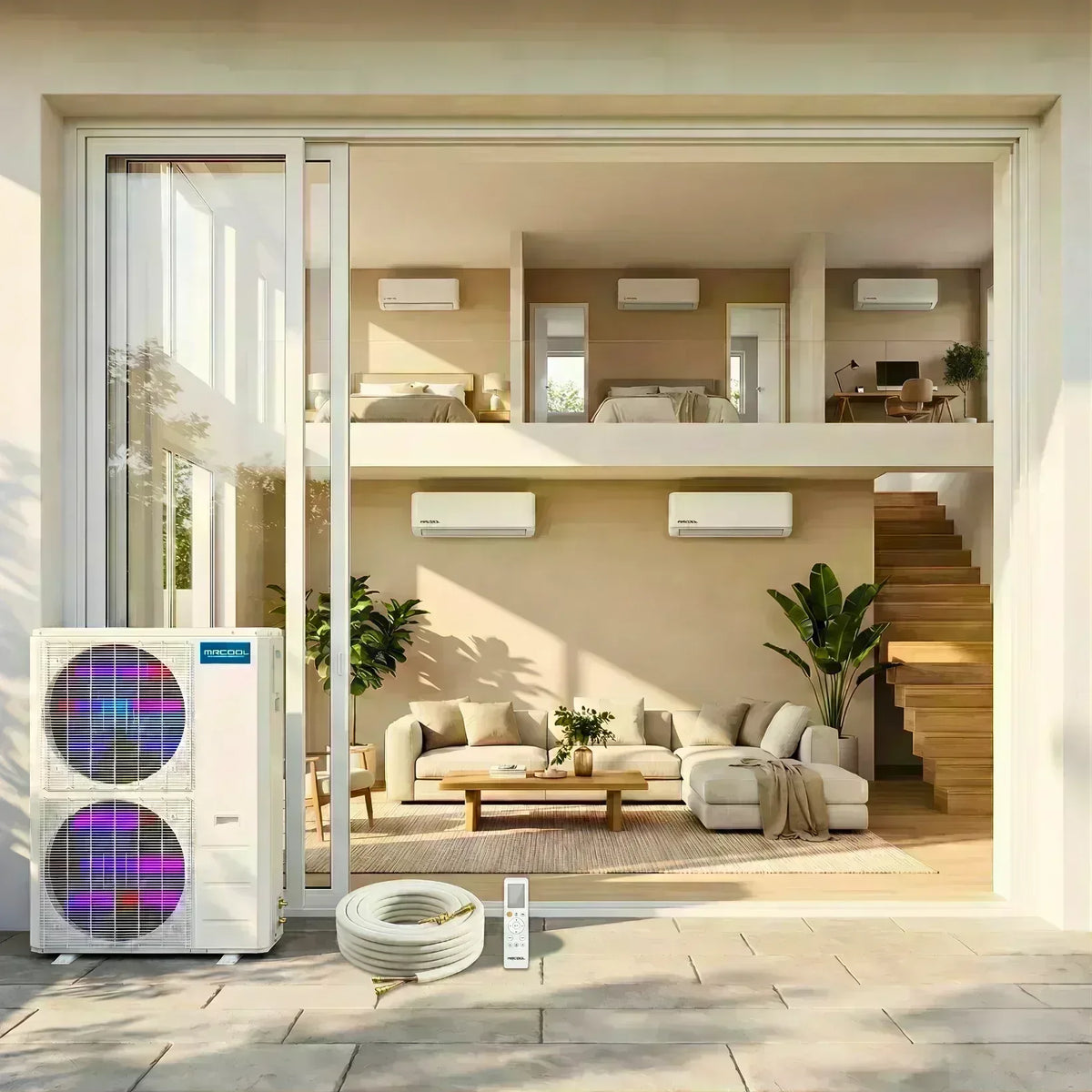 MRCOOL DIY 55,000 BTU 5-zone mini split system