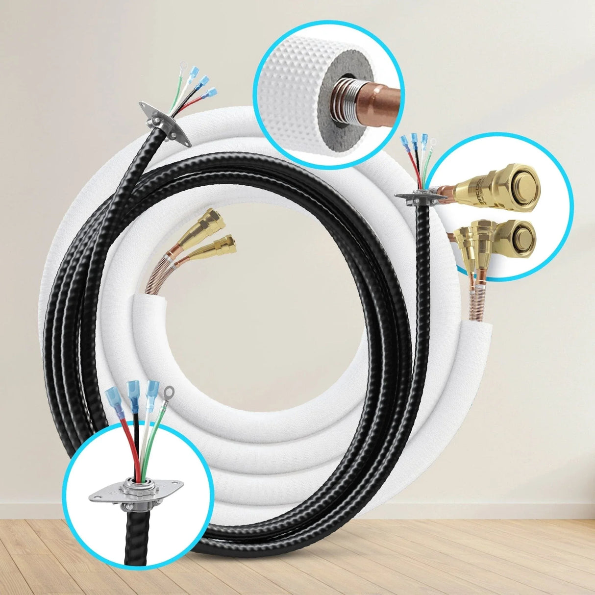 MRCOOL DIY Mini-Split Pre-Charged Line Set