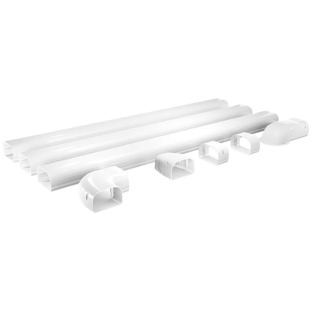 MRCOOL Line Set Cover Kit - 4.5-in Wide, 12Ft Length for Ductless Mini Split Systems