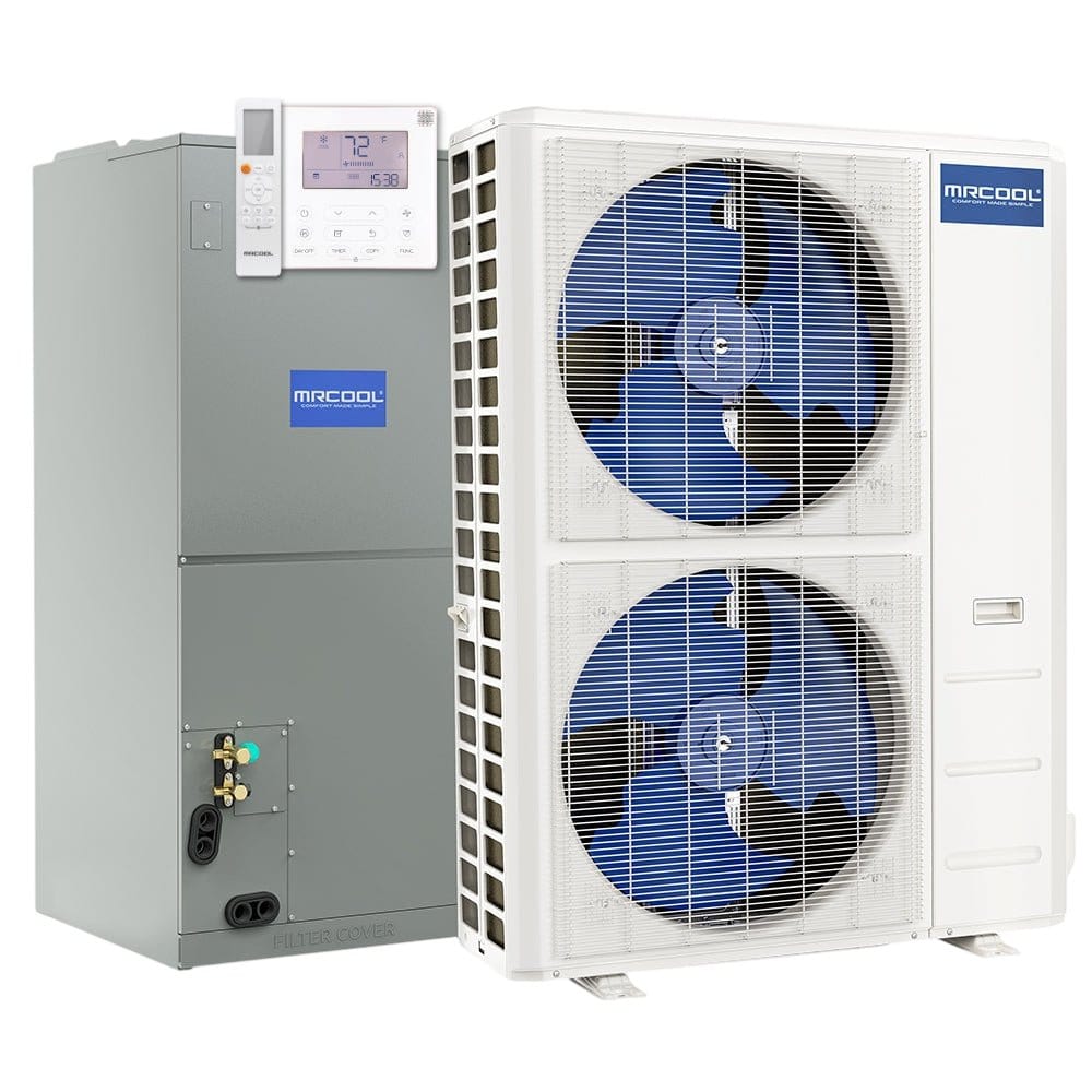 MRCOOL Multi-Position Central Ducted DC Inverter Heat Pump Complete System