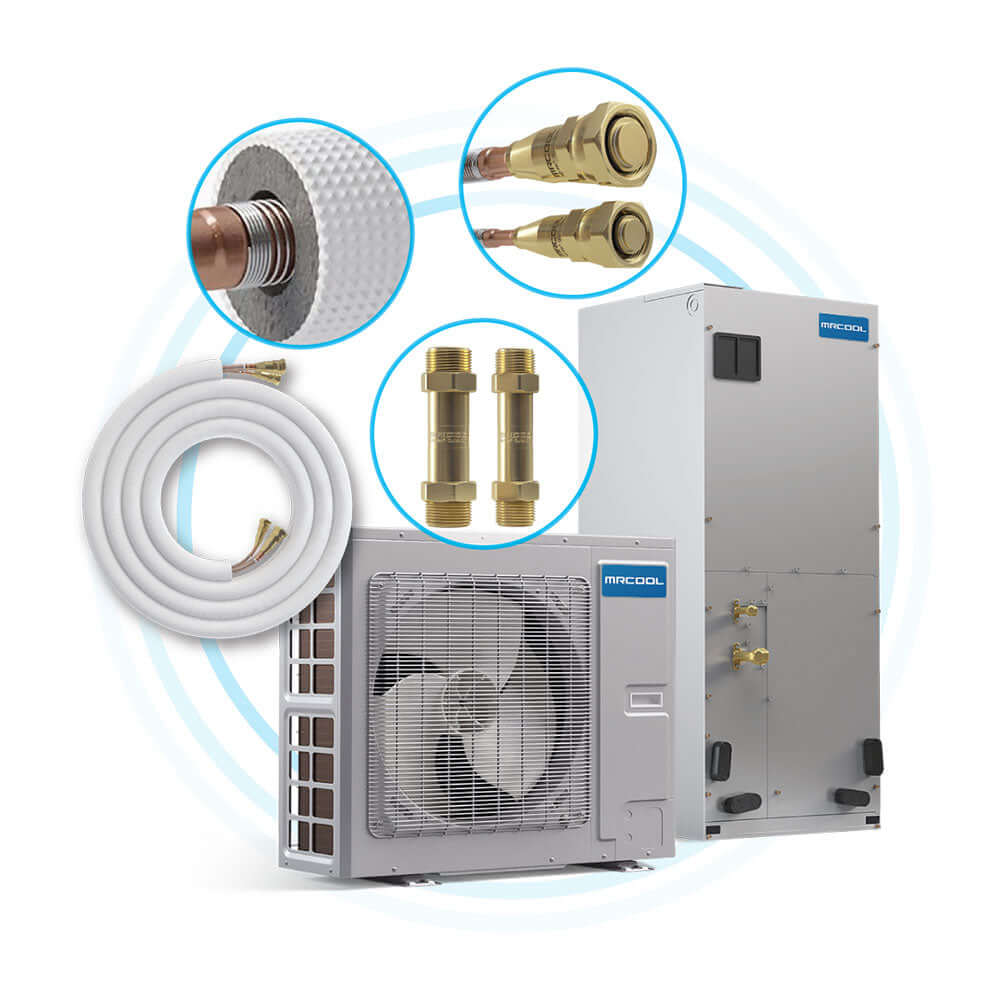 MRCOOL Universal Central Heat Pump DC Inverter System with COOLING ONLY: Up to 20 SEER.