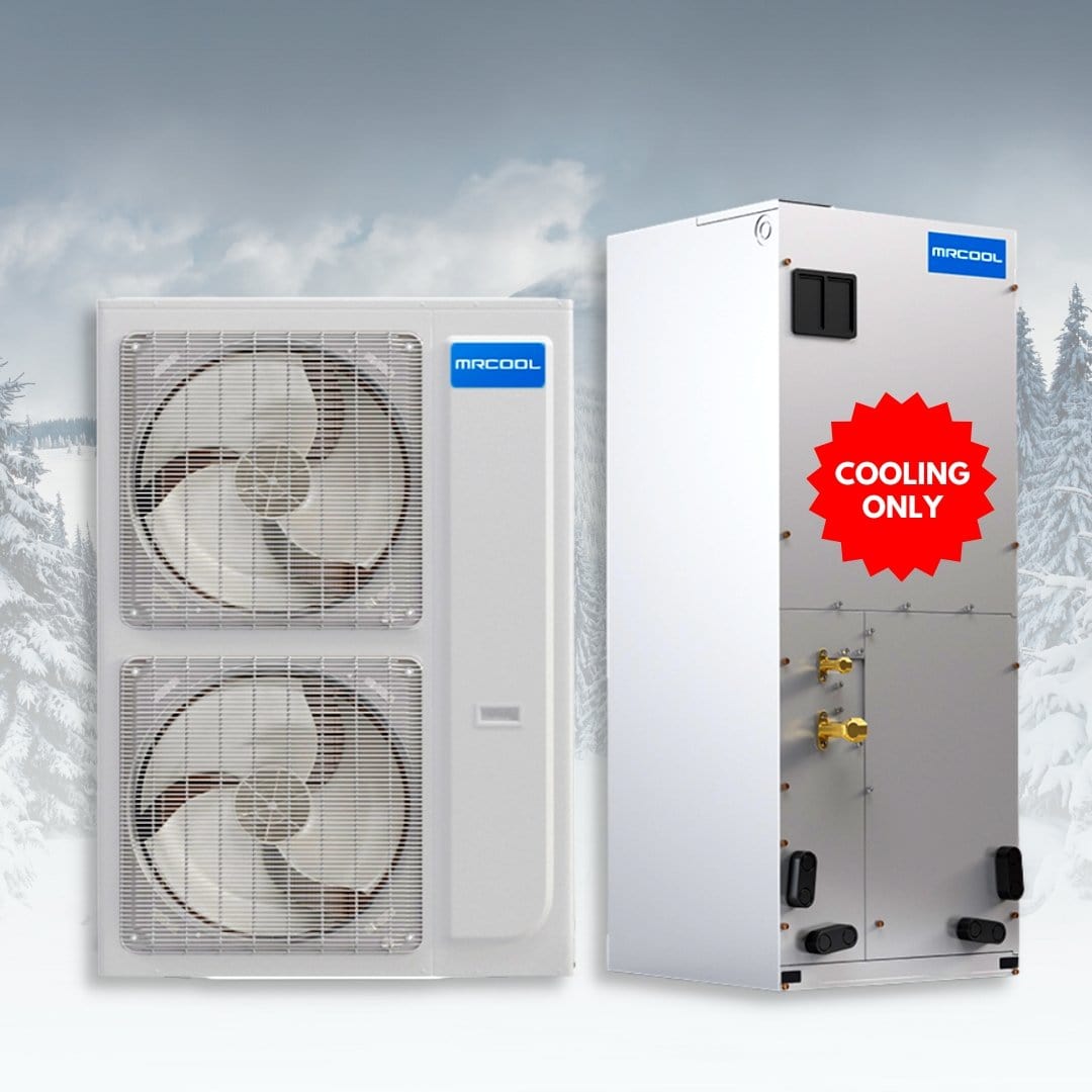 MRCOOL Universal Central Heat Pump DC Inverter System with COOLING ONLY: Up to 20 SEER.