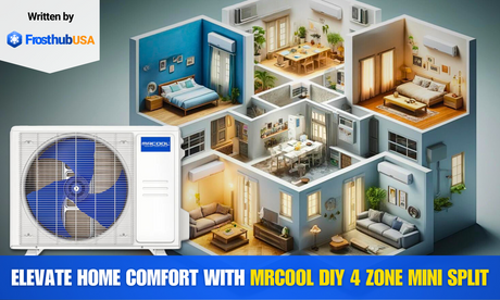 Elevate Home Comfort with MRCOOL DIY 4 Zone Mini Split