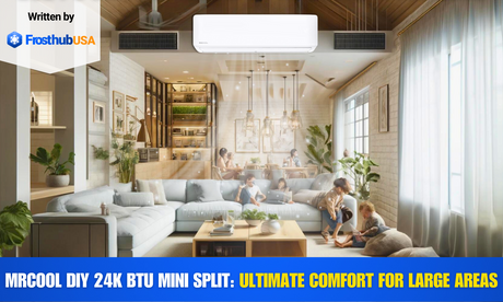 MRCOOL 24k BTU mini-split: Perfect for cooling large areas - FrosthubUSA