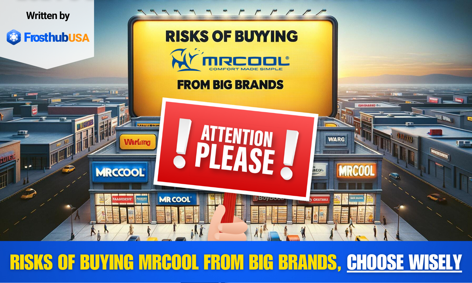 Hidden Risks in Buying MRCOOL from Big Brands - FrosthubUSA