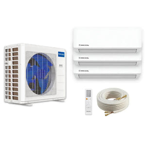MRCOOL DIY 5th Gen Wall Mount (9K-9K-9K) 3-Zone 36,000 BTU Ductless Mini Split Heat Pump & AC
