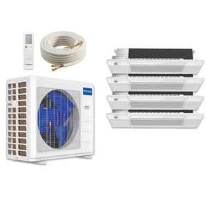 MRCOOL DIY 5th Gen Ceiling Cassette (6K-6K-12K-12K) 4-Zone 36,000 BTU Ductless Mini Split Heat Pump & AC
