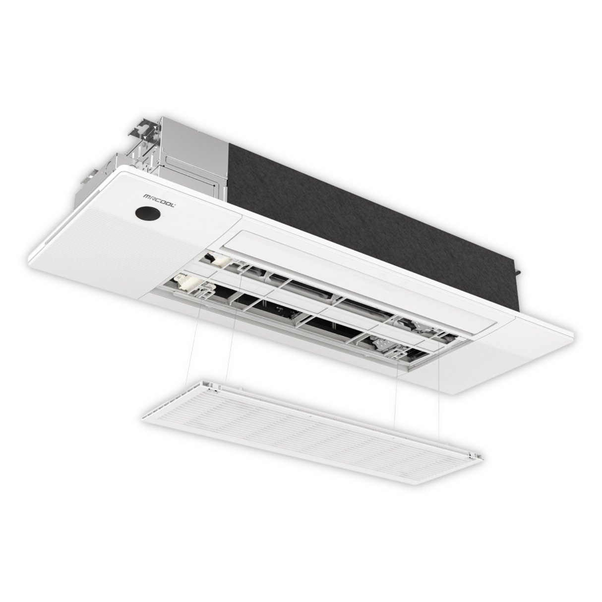 MRCOOL DIY 5th Gen Ceiling Cassette Single-Zone System (18,000 BTU) w/ 25ft pre-charged line
