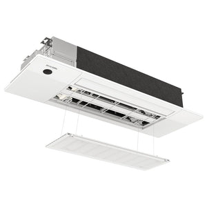 MRCOOL DIY Ceiling Cassette System - 36K BTU 3-Ton 3-Zone (9K + 9K + 18K) Ductless AC and Heat Pump