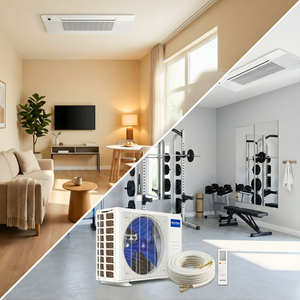 MRCOOL DIY 5th Gen Ceiling Cassette Single-Zone System (18,000 BTU) w/ 25ft pre-charged line