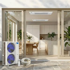 MRCOOL DIY 5th Gen Ceiling Cassette (18K-18K) 2-Zone 48,000 BTU Ductless Mini Split Heat Pump & AC