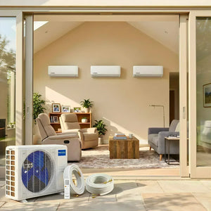 MRCOOL DIY 5th Gen Wall Mount (6K-6K-6K) 3-Zone 18,000 BTU Ductless Mini Split Heat Pump & AC