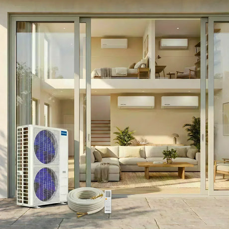 MRCOOL DIY 5th Gen Wall Mount (6K-12K-12K-12K) 4-Zone 48,000 BTU Ductless Mini Split Heat Pump & AC