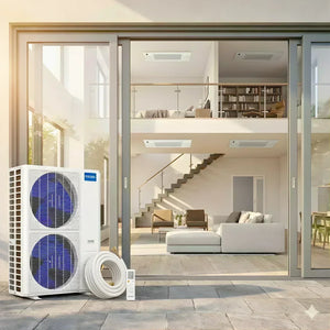MRCOOL DIY 5th Gen Ceiling Cassette (6K-12K-12K-12K) 4-Zone 48,000 BTU Ductless Mini Split Heat Pump & AC