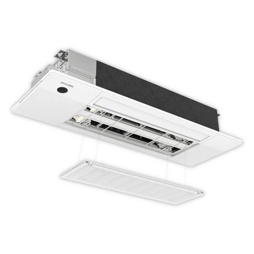 MRCOOL | DIY 4th Generation Multi-Zone Ceiling Cassette with 25ft DIYPro Cable - DIY Mini-splits system | MRCOOL | 9 000 BTU | DIYCASSETTE09HP-230C25