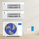 MRCOOL Mini-Split 4th Gen DIY 2-Zone (36,000 BTU: 18K + 18K)