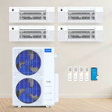 MRCOOL Mini-Split 4th Gen DIY 4-Zone (48,000 BTU: 9K + 12K + 12K + 12K)