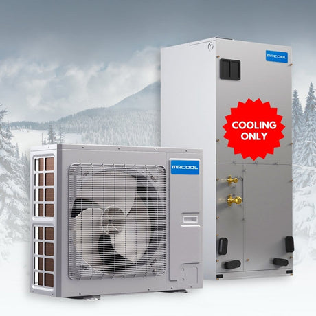 MRCOOL Universal Central Heat Pump DC Inverter System with COOLING ONLY: Up to 20 SEER.